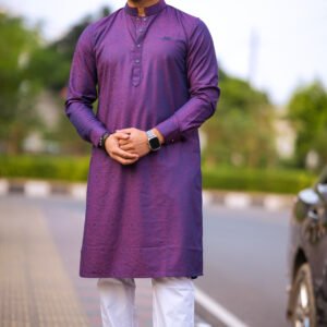 purple panjabi